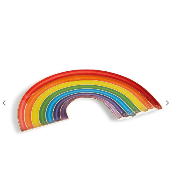 Jonathan Adler Dripping Rainbow Trinket Tray - Picture 2 of 7